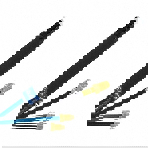 500 Amp 12-1/2' Rubber Outfit 18P Water Cooled TIG Welding Torch Kit