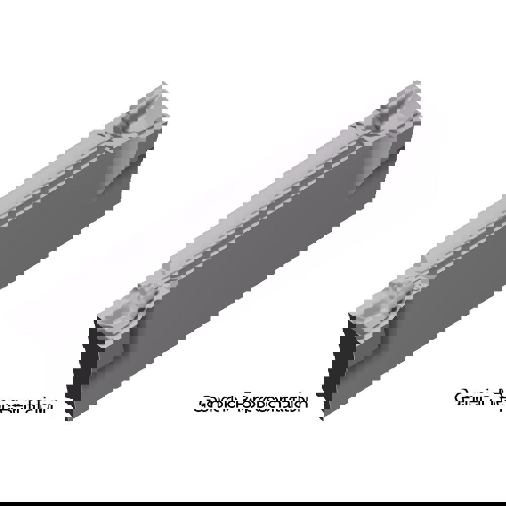 Grooving Insert: GCM30003CF AC1030U, Solid Carbide