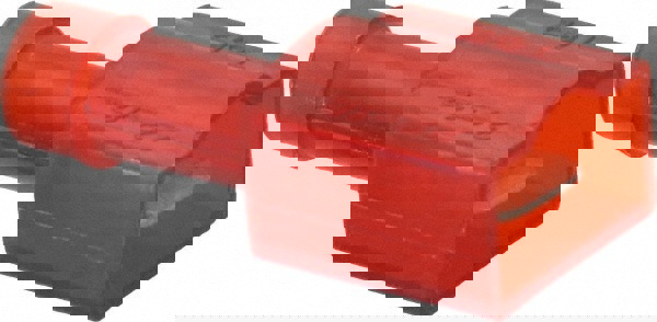 Wire Disconnect: Male, Red, Nylon, 22-18 AWG, 1/4