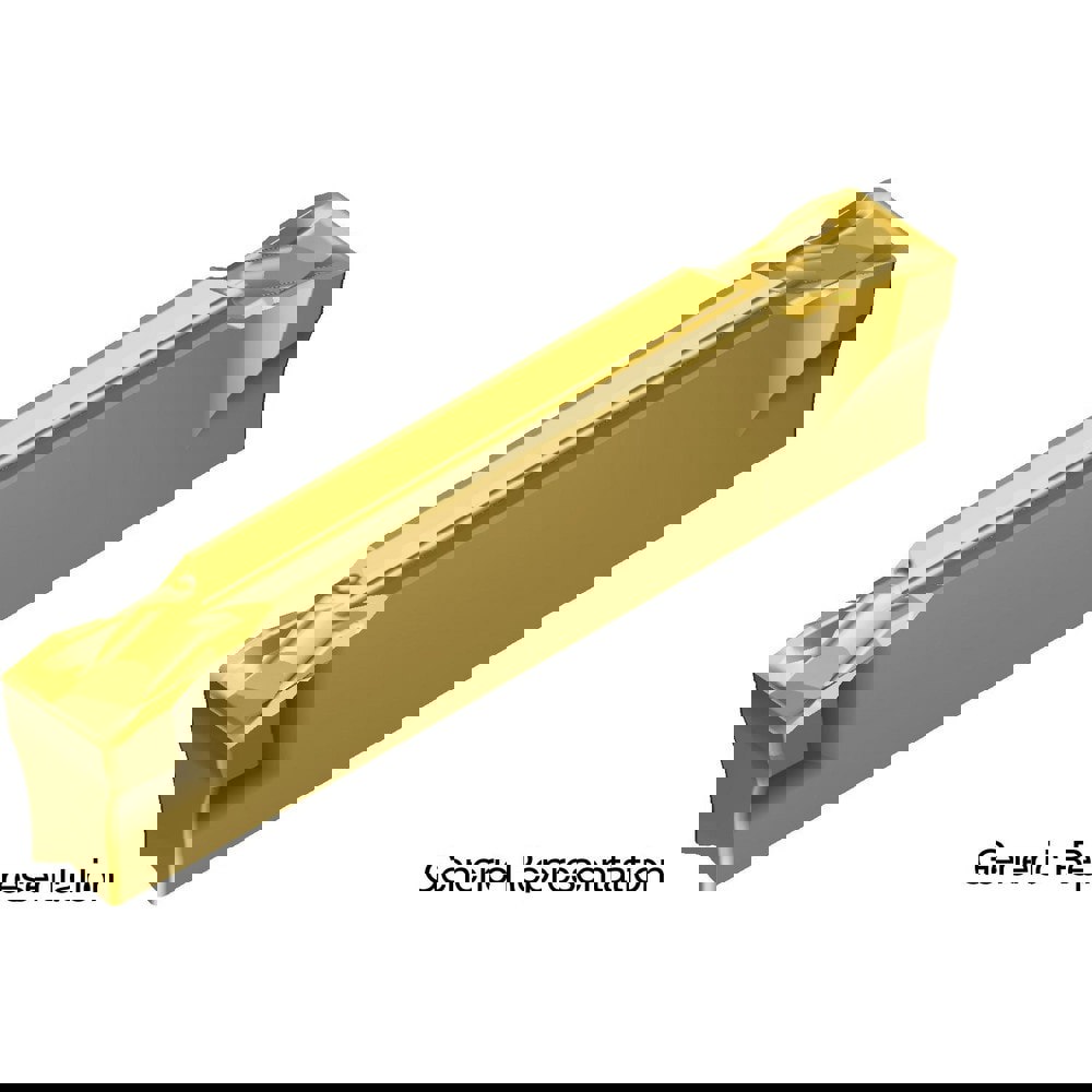 Grooving Insert: GCM2002CG AC830P, Solid Carbide