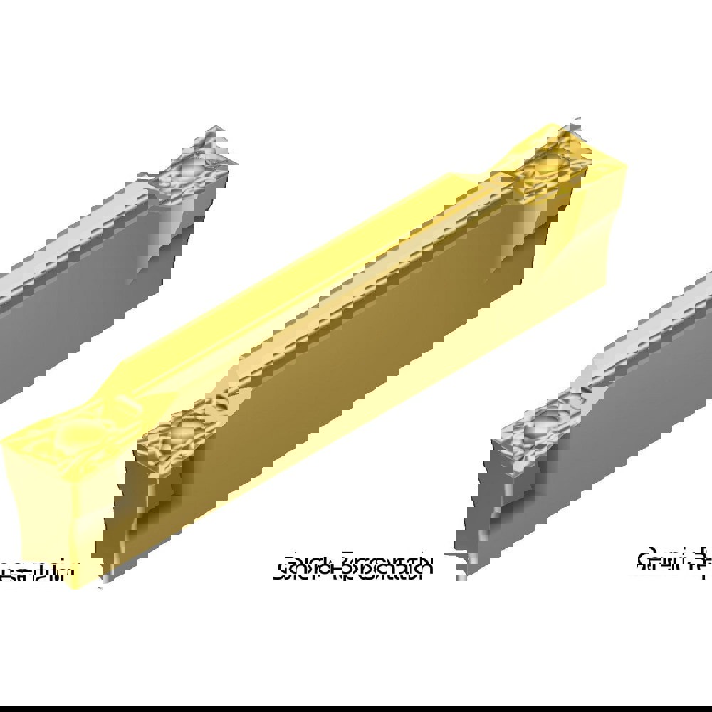 Grooving Insert: GCMN3125R0.5-ML-AC830P, Carbide
