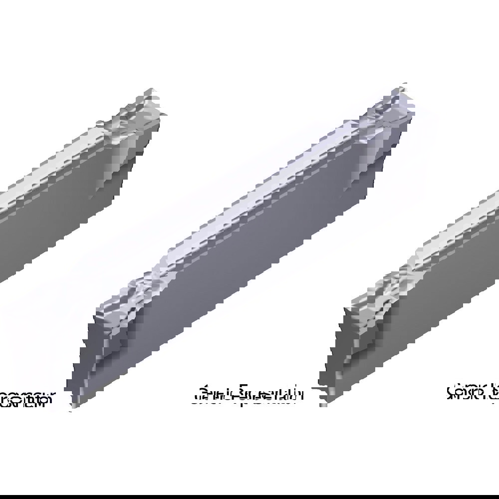 Grooving Insert: GCM3002GF AC5015S, Solid Carbide