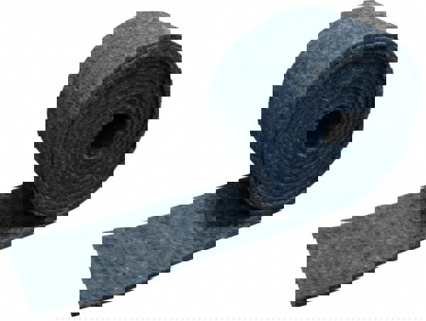 1/8 Inch Thick x 1-1/2 Inch Wide x 5 Ft. Long, Felt Stripping