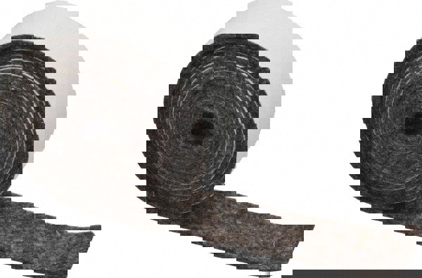 1/8 Inch Thick x 1 Inch Wide x 5 Ft. Long, Felt Stripping