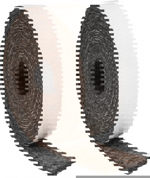 1/8 Inch Thick x 1 Inch Wide x 5 Ft. Long, Felt Stripping