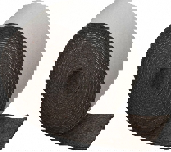 1/8 Inch Thick x 2 Inch Wide x 10 Ft. Long, Felt Stripping