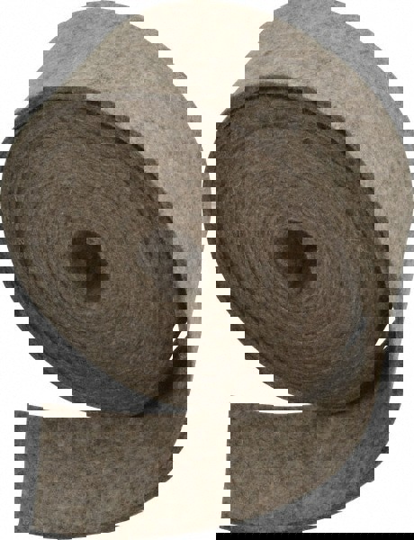 1/8 Inch Thick x 2 Inch Wide x 10 Ft. Long, Felt Stripping