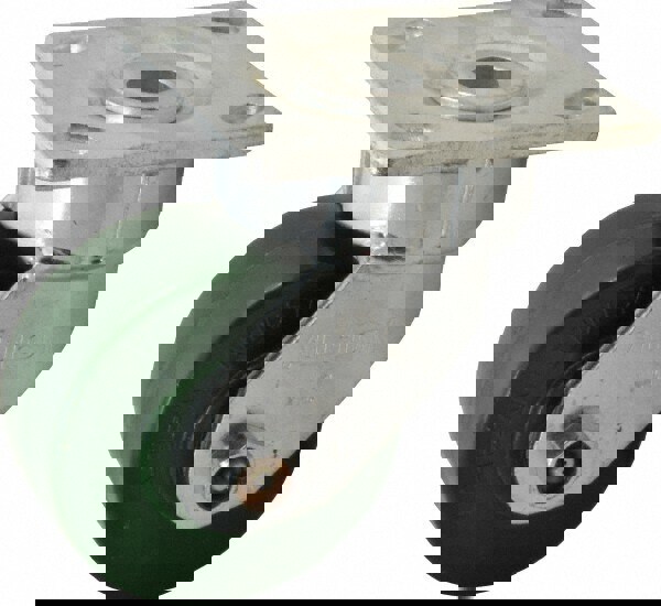 Swivel Top Plate Caster: Polyurethane, 4