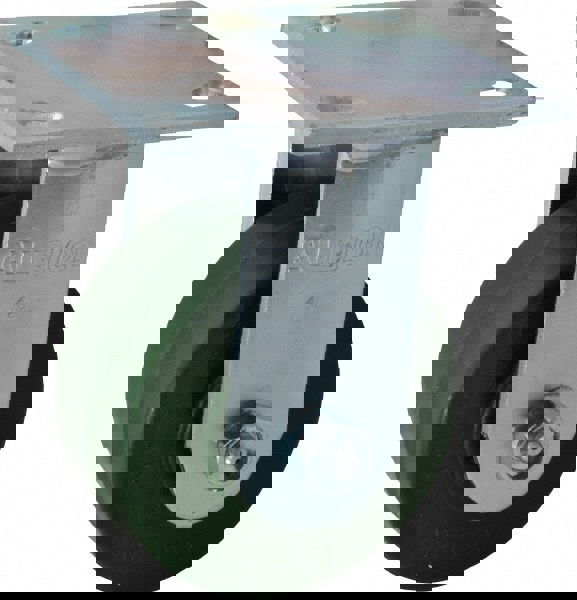 Rigid Top Plate Caster: Polyurethane, 4