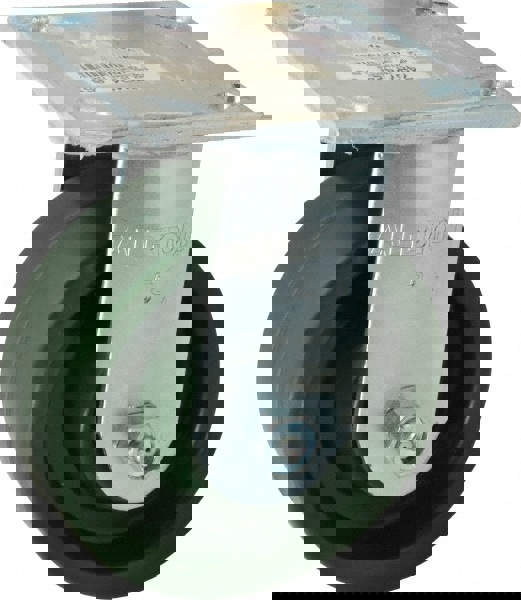 Rigid Top Plate Caster: Polyurethane, 5