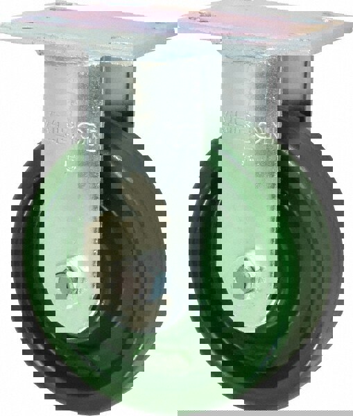 Rigid Top Plate Caster: Polyurethane, 5