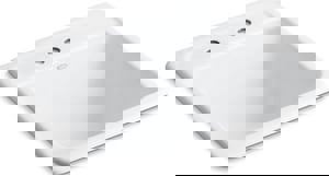 25X22 3H 1B CI UC UTIL SINK WHIT