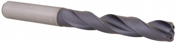 Jobber Length Drill Bit: 9.50 mm (0.3740) Dia, 140 deg, Solid Carbide