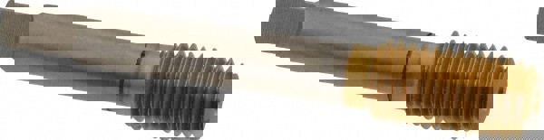 Thread Forming Tap: M14x2.00 Metric Coarse, Bottoming, High Speed Steel, TiN Coated