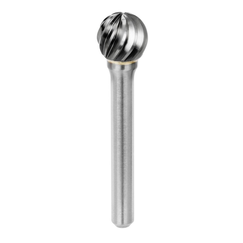 Abrasive Bur: 3, 3/8, Ball