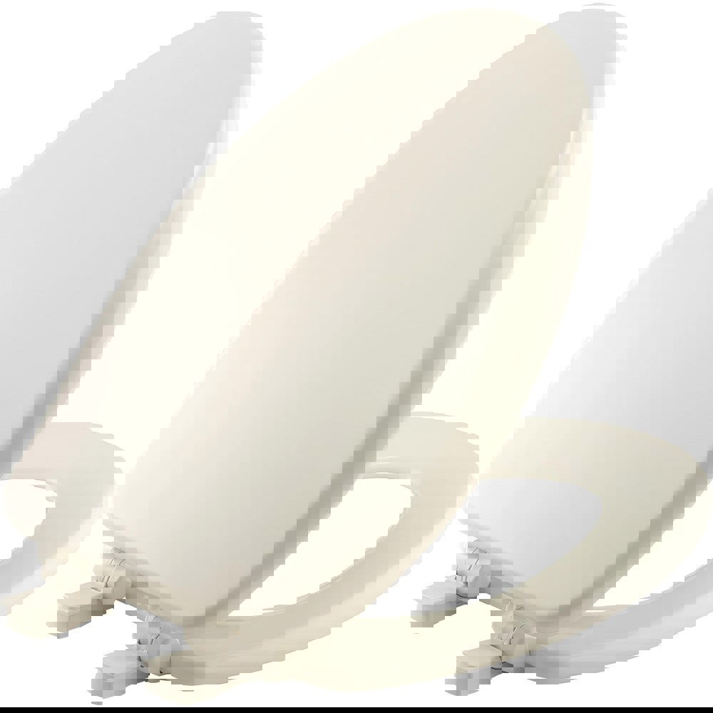 Toilet Seats; Type: Standard; Closed ; Style: Elongated ; Material: Enameled Wood ; Color: Biscuit ; Outside Width: 14.125in (Inch); Inside Width: 8.0630in (Inch)