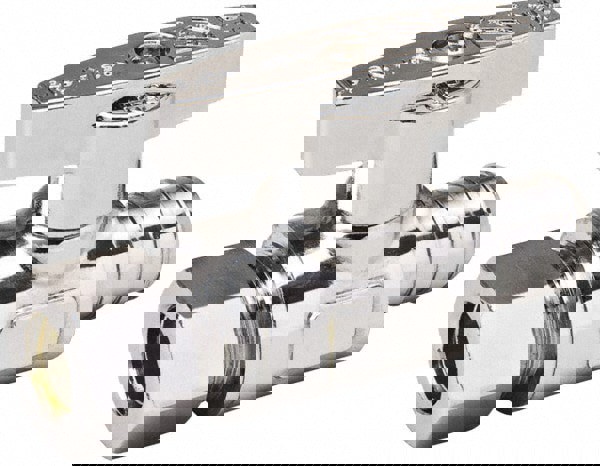 PEX 1/2 Inlet, 125 Max psi, Chrome Finish, Brass Water Supply Stop Valve