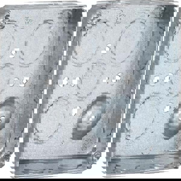 Electrical Device Box: Steel, Square, 4