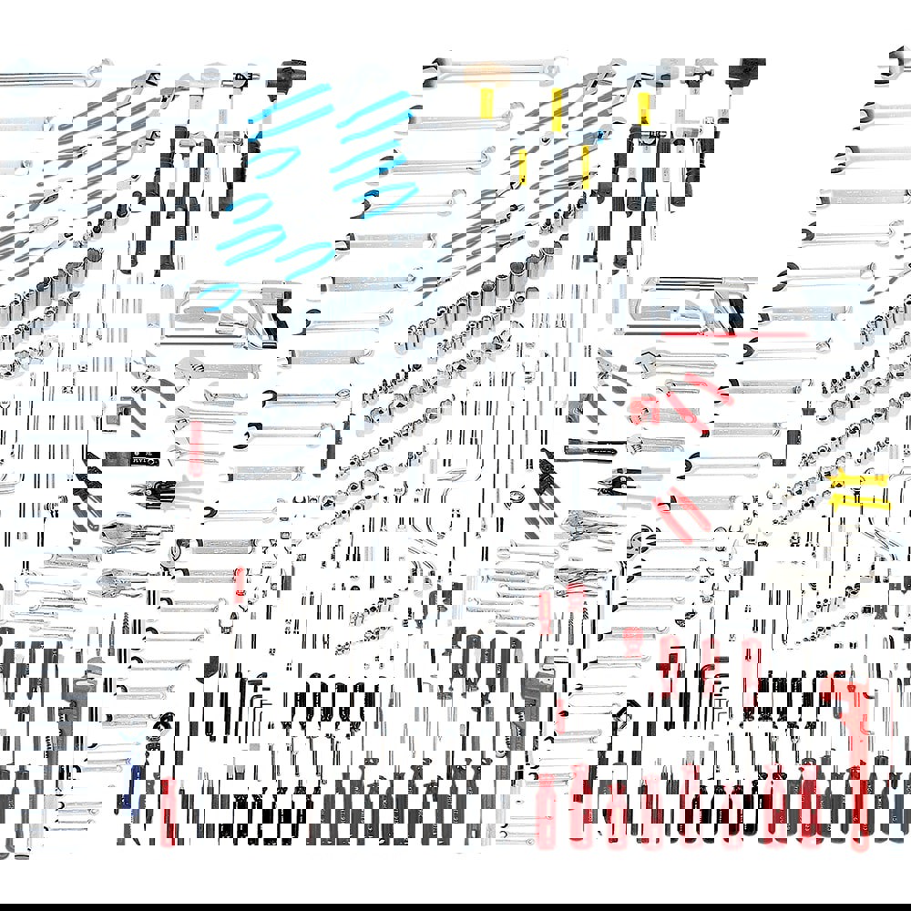 Combination Hand Tool Sets; Set Type: Master Maintenance Tool Set ; Number Of Pieces: 260 ; Measurement Type: Metric ; Tool Finish: Chrome-Plated