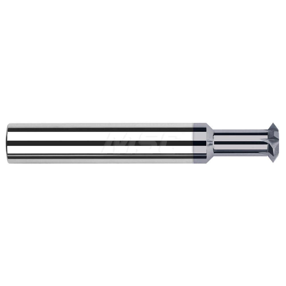 Double Angle Milling Cutter: 90 &deg;, 1/4