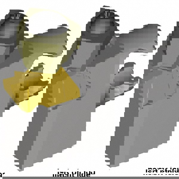 Modular Grooving Head: Right Hand, Cutting Head, System Size KM12, Uses NG2R Inserts