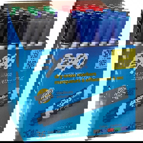 Dry Erase Markers & Accessories; Color: Black; Blue; Green; Red ; Tip Type: Chisel ; For Use With: Dry Erase Marker Boards ; Includes: (36) Dry Erase Markers ; UNSPSC Code: 44111912
