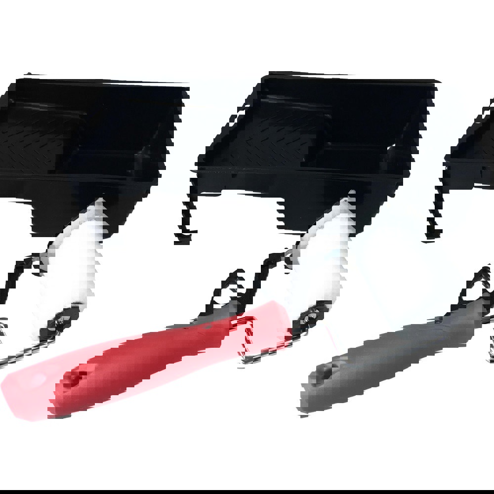 Paint Roller Sets; Kit Type: Mini Paint Roller ; Roller Length: 3 ; Paint Type: Latex Flat Paints; Water ; Frame Material: Metal; Plastic ; Roller Cover Included: Yes ; Includes: (2) 3 in. roller covers, Trimline Edger and Paint Tray