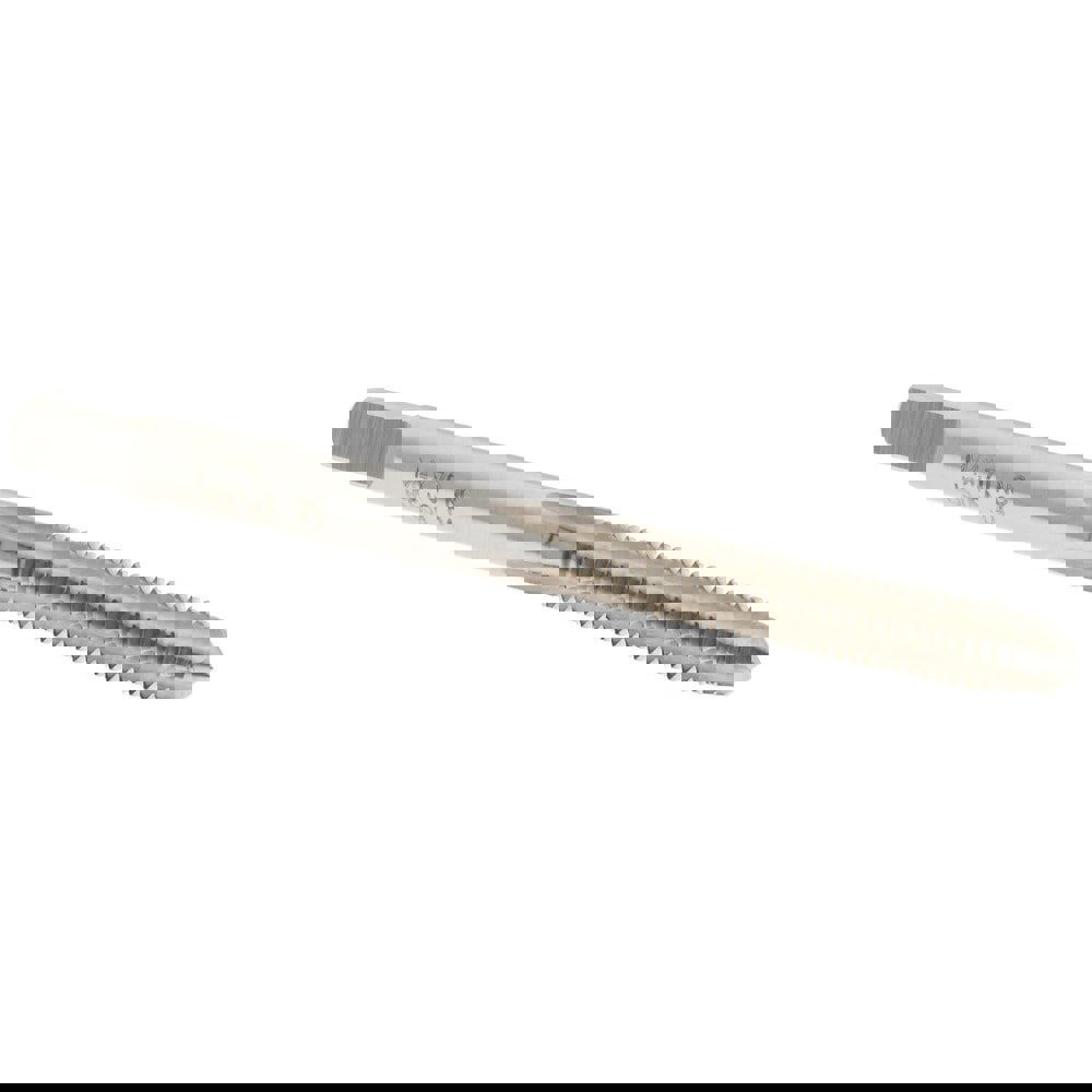 Straight Flute Tap: M4x0.70 Metric Coarse, 4 Flutes, Plug, High Speed Steel, Bright/Uncoated