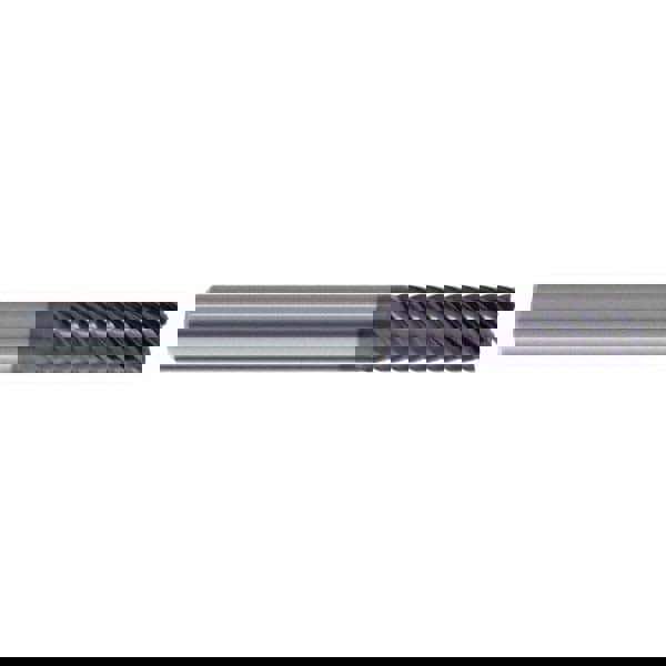 Square End Mill: 3/8'' Dia, 15/16'' LOC, 3/8'' Shank Dia, 4'' OAL, 5 Flutes, Solid Carbide