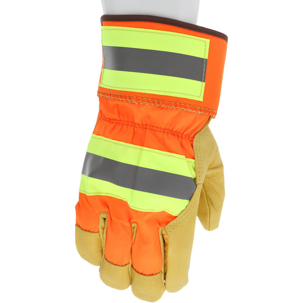 Work Gloves: Luminator 19251, Size X-Large, Pigskin Leather Lined, Pigskin Leather, General Purpose
