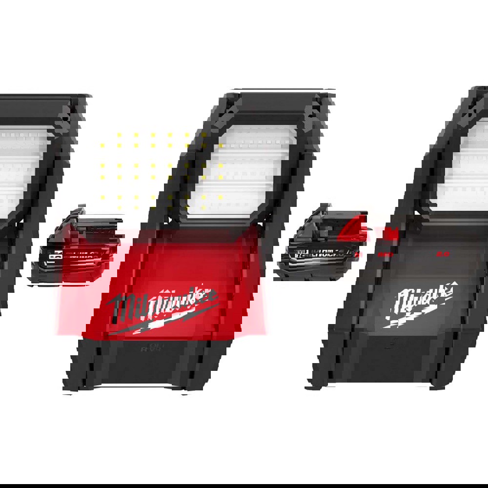 Portable Work Lights; Light Technology: LED ; Lamp Type: LED ; Bulb Type: LED ; Run Time: 9.00h ; Lumens: 3000 ; Overall Length (Decimal Inch): 9.6875