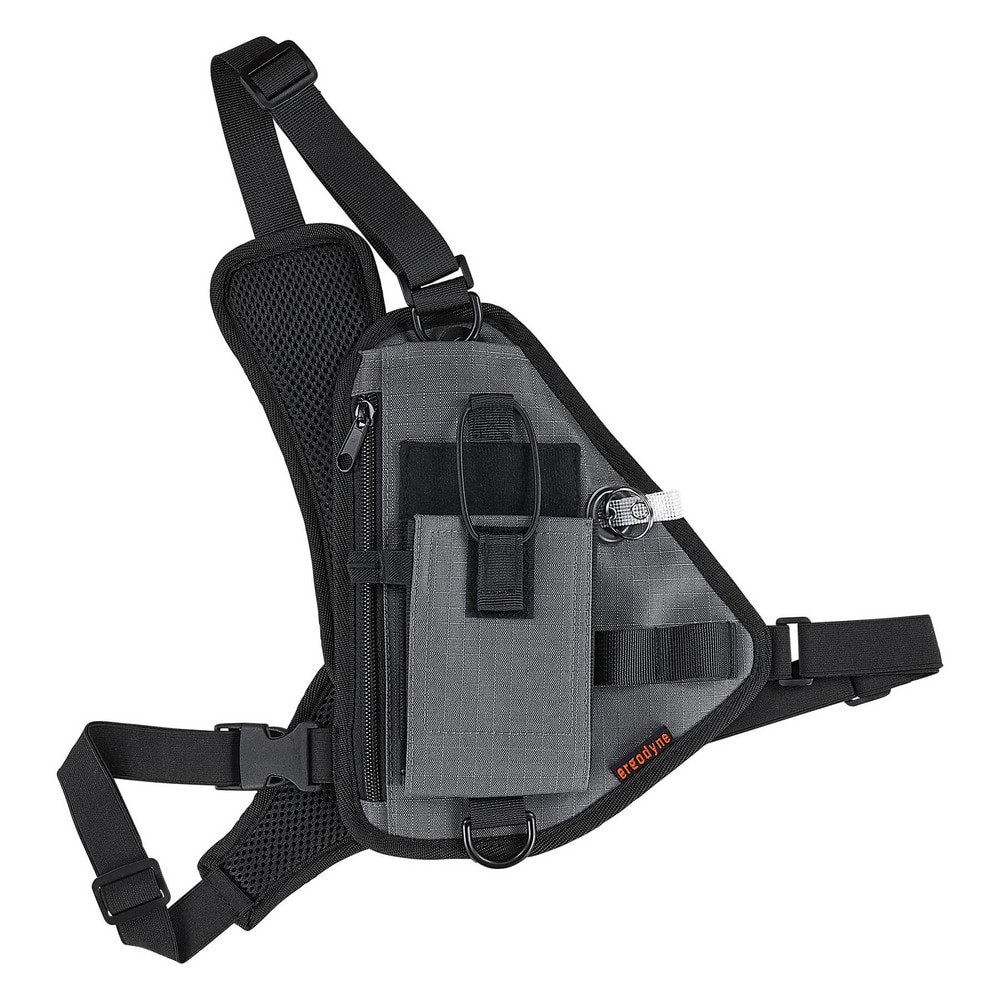 Tool Aprons & Tool Belts; Tool Type: Tool Holster ; Minimum Waist Size: 0 ; Maximum Waist Size: 0 ; Material: Polyester ; Number of Pockets: 2 ; Color: Gray