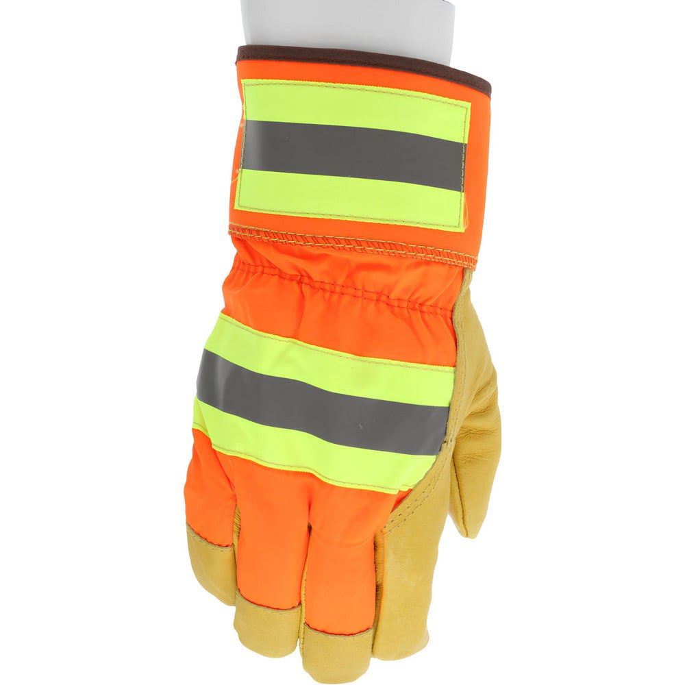 Work Gloves: Luminator 19261, Size Large, Thermosock Lined, Pigskin Leather, General Purpose