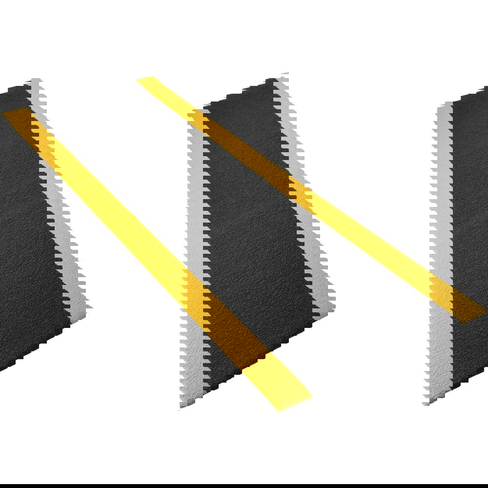 Anti-Fatigue Mat: 6' Long, 2' Wide, 3/8 Thick, Urethane, Beveled Edges, Medium-Duty