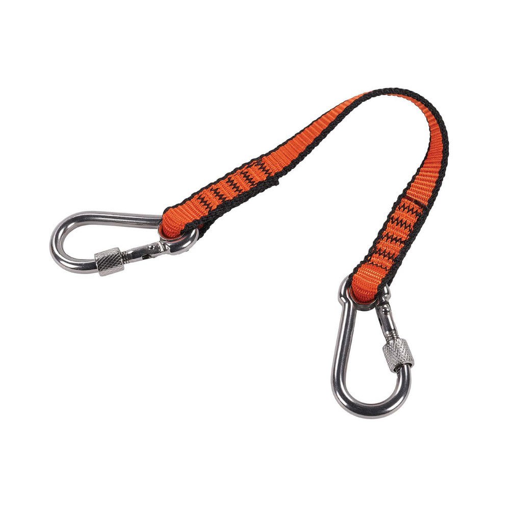 Tool Holding Accessories; Load Capacity: 5lb ; For Use With: Hand Tools ; Connection Type: Carabiner ; Extended Length: 12.00in ; Line Material: Nylon ; Housing Material: Nylon