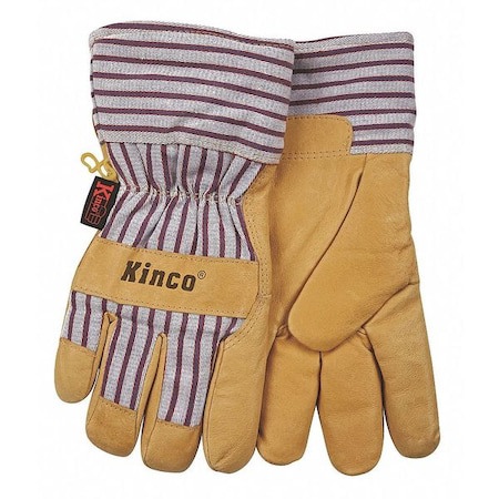 Work & General Purpose Gloves; Glove Type: General Purpose ; Lining Material: Thermal ; Back Material: Cotton Canvas ; Cuff Material: Cotton; Canvas ; Cuff Style: Safety ; Primary Material: Pigskin