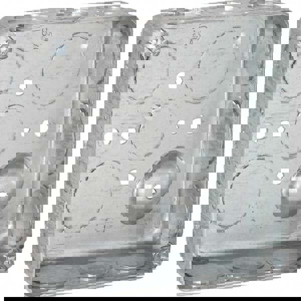 Electrical Device Box: Steel, Square, 4