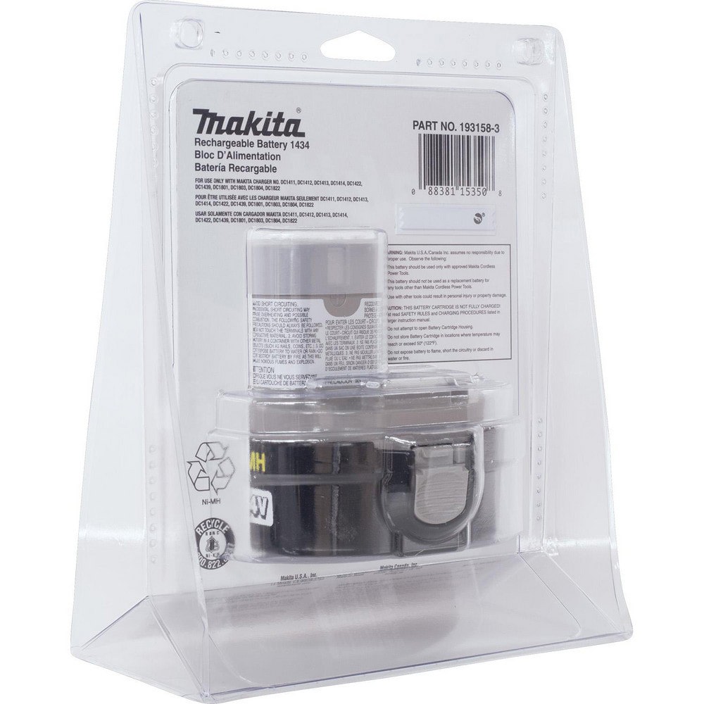 Power Tool Battery: 14.4V, NiMH