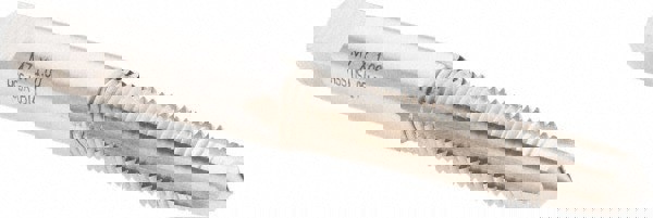 Straight Flute Tap: M7x1.00 Metric Coarse, 4 Flutes, Taper, High Speed Steel, Bright/Uncoated