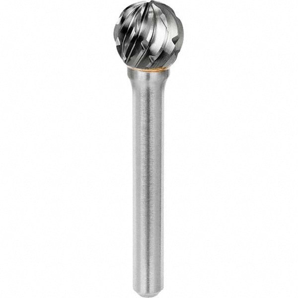 Abrasive Bur: 3, 3/8, Ball