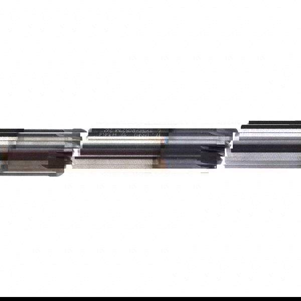 Roughing & Finishing End Mill: 10 mm Dia, 4 Flutes, 2.5 mm Corner Radius, Corner Radius End, Solid Carbide