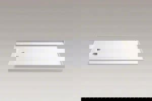 60X32 BLST SHWR BSE W/ LH DRN WHIT