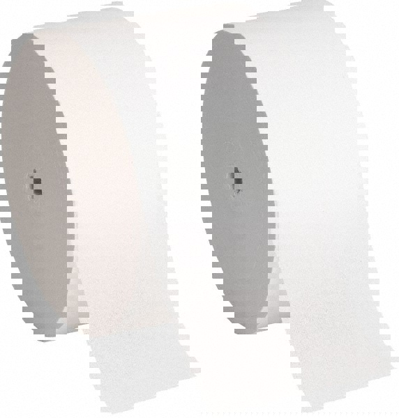 Compact Coreless 1-Ply Recycled Toilet Paper By, White