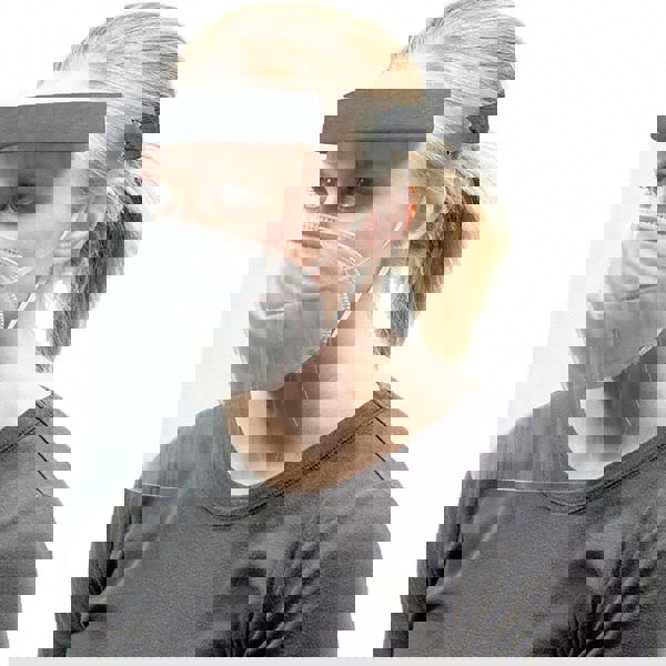 Face Shield Windows & Screens: Face Shield, Clear, 13.7