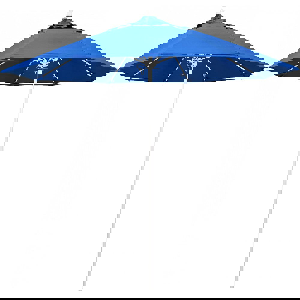 Patio Umbrellas; Fabric Color: Royal Blue ; Base Included: No ; Fade Resistant: Yes ; Diameter (Feet): 9 ; Canopy Fabric: Solution Dyed Polyester ; Umbrella Diameter (Inch): 108