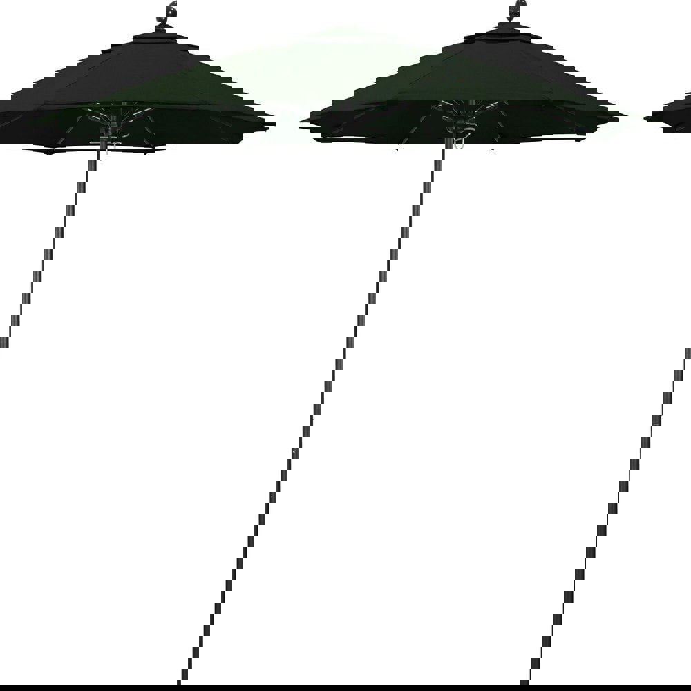 Patio Umbrellas; Fabric Color: Hunter Green ; Base Included: No ; Fade Resistant: Yes ; Diameter (Feet): 7.5 ; Canopy Fabric: Pacifica
