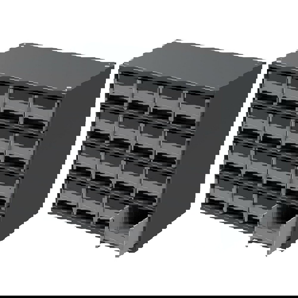 16 Drawer, Small Parts Modular Steel Frame Storage Cabinet