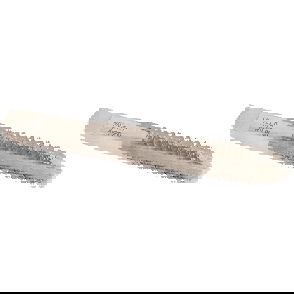 Straight Flute Tap: M10x1.50 Metric Coarse, 4 Flutes, Plug, High Speed Steel, Bright/Uncoated