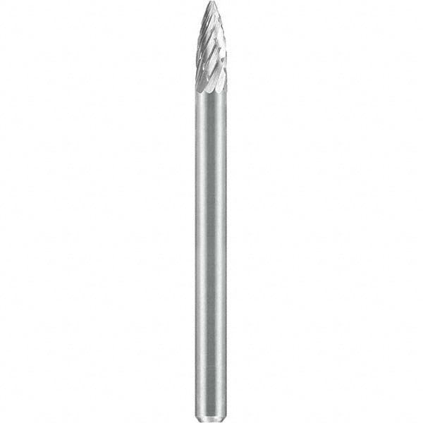 Abrasive Bur: 44, 1/8, Pointed Tree