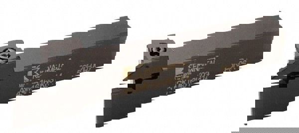 Indexable Grooving-Cutoff Toolholder: A4SMR2020K0314, 3 mm Min Groove Width, 14 mm Max Depth of Cut, Right Hand